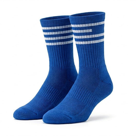 Storm | Elegant Blue Athletic Socks
