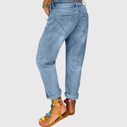 Joy | Mom-jeans med høj talje til kvinder