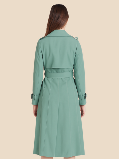 Astrid | Klassisk dobbeltradet trenchcoat til kvinder