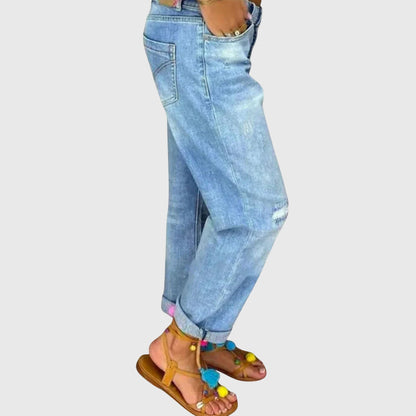 Joy | Mom-jeans med høj talje til kvinder