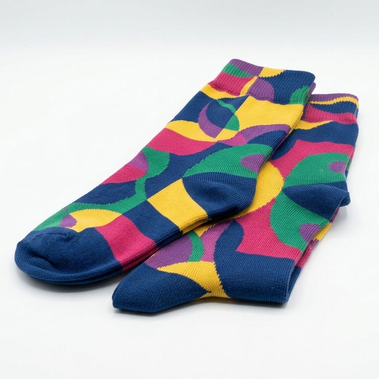 Sascha | Elegant Colorful Designer Socks