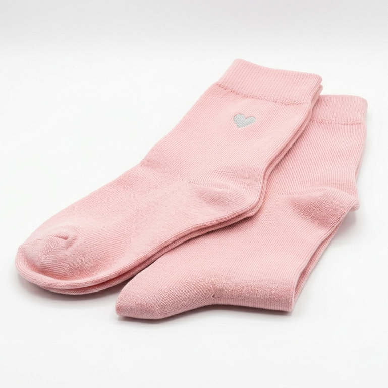Freja | Elegant Pink Fashion Socks