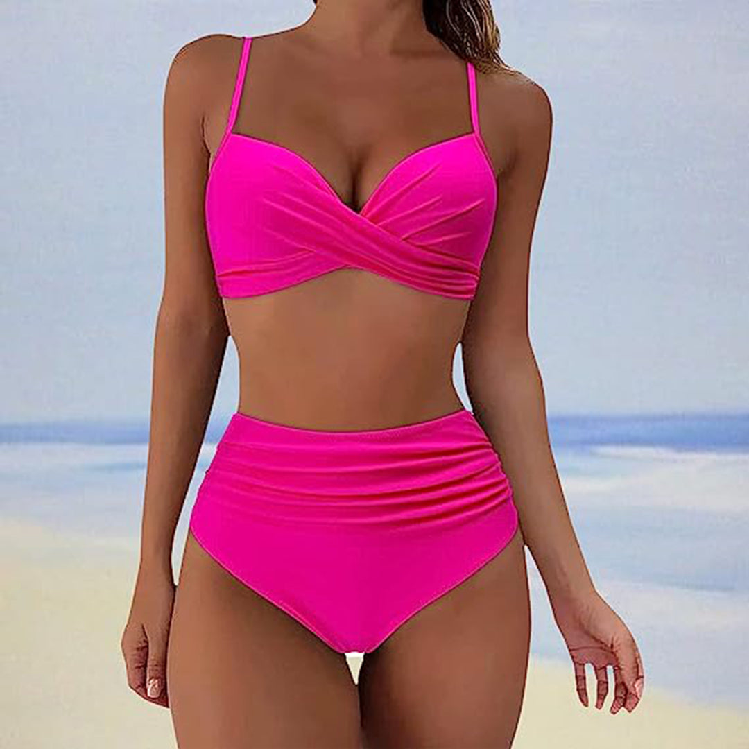 Solvej | Women's High-Waist Classic Bikini Set