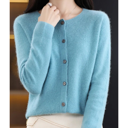 Freja | Klassisk, blød cardigan til kvinder