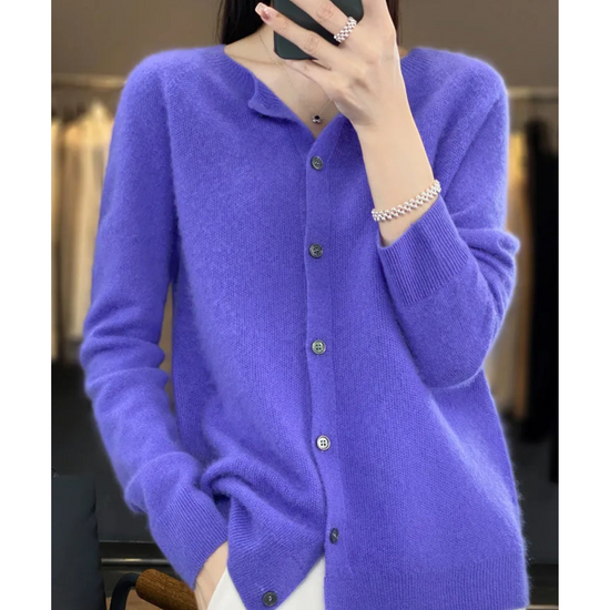 Freja | Klassisk, blød cardigan til kvinder