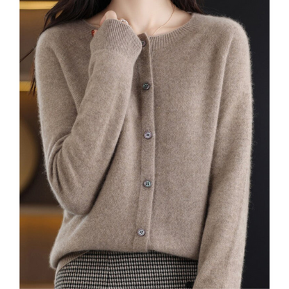 Freja | Klassisk, blød cardigan til kvinder