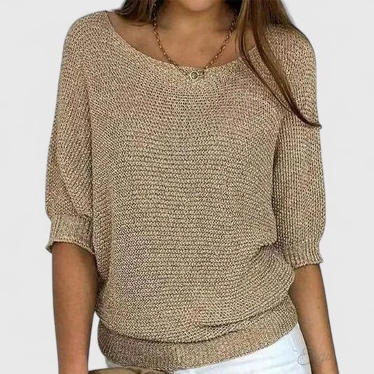 Katrine | Women's Chic Relaxed Everyday Sweater